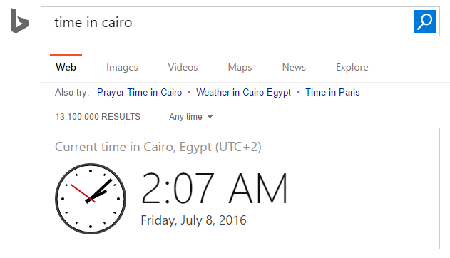 egypt time zone converter